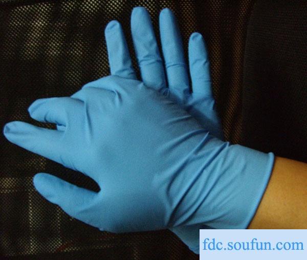 橡胶防酸碱手套